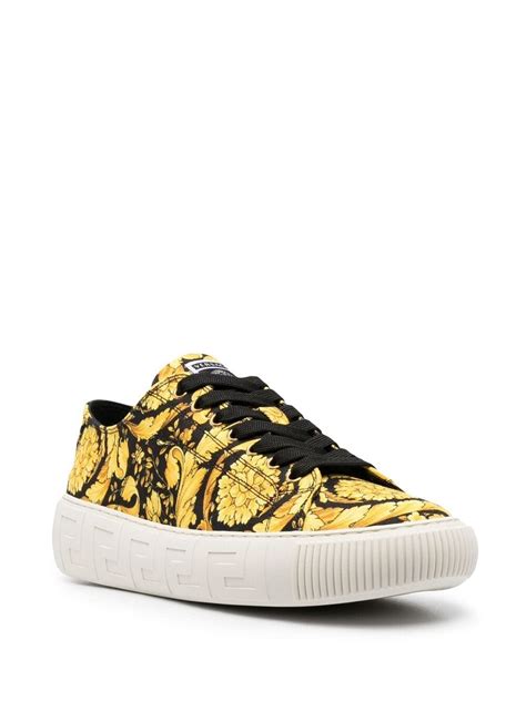 versace collection low top sneakers|versace barocco sneakers.